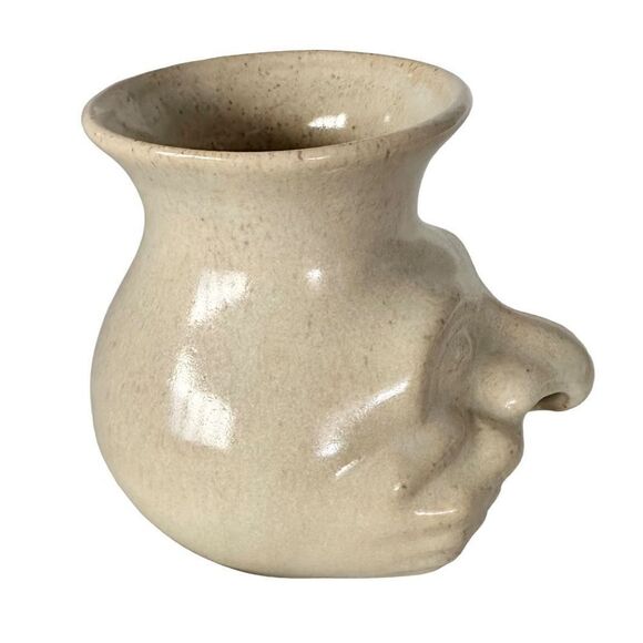 Humorous Face Ceramic Egg Separator - Picture 3 of 7